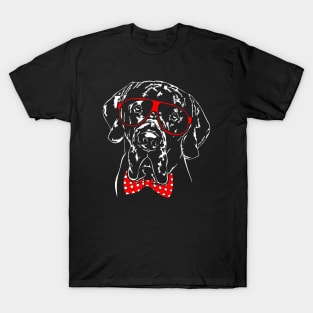 Funny Cute Great Dane mom dog lover T-Shirt